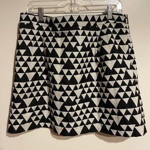 Tribal Aztec J Crew skirt